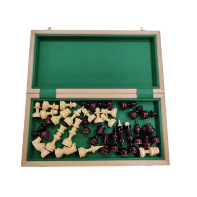 Шахматы подарочные Точенка красное дерево