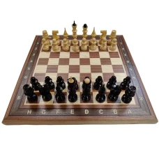 Шахматы подарочные Точенка красное дерево