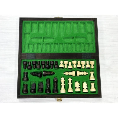 Шахматы дорожные магнит деревянные Мадон