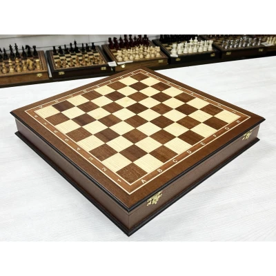 Шахматный ларец Махагон 45 см Итальянский дизайн