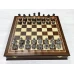 Шахматный ларец Махагон 45 см Итальянский дизайн