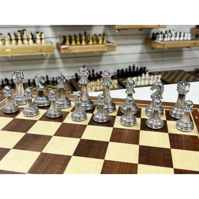 Шахматный ларец Махагон 45 см Итальянский дизайн