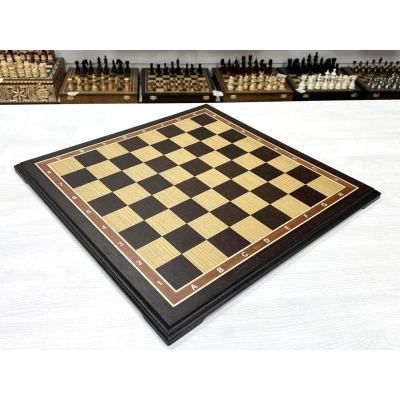 Шахматная доска нескладная Венге большая 50см