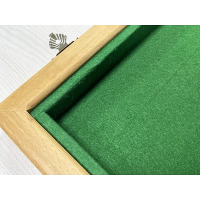 Шахматная доска Турнир орех без фигур большая