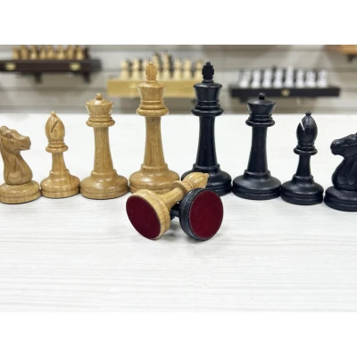 Шахматные фигуры Стаунтон дуб №2