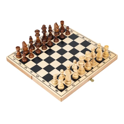 Шахматы турнирные деревянные для детей большие