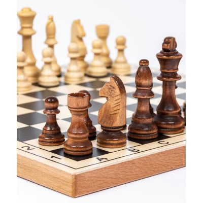 Шахматы турнирные деревянные для детей большие