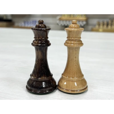 Шахматные фигуры Суприм из дуба лакированные