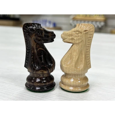 Шахматные фигуры Суприм из дуба лакированные