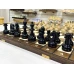 Шахматы шашки деревянные турнирные большие 3