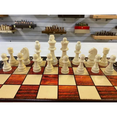 Шахматы нарды шашки Тура презент 40 см