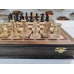 Шахматы карельская береза Стаунтон орех в ларце