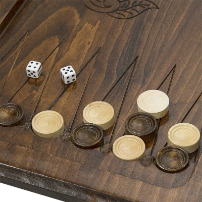 Нарды резные "Адам и Ева",50 Ustyan