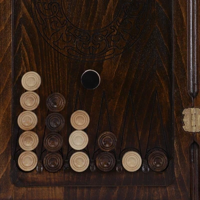 Нарды резные "Гладкие" 50, Ustyan