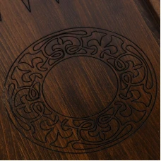 Нарды резные "Гладкие" 50, Ustyan