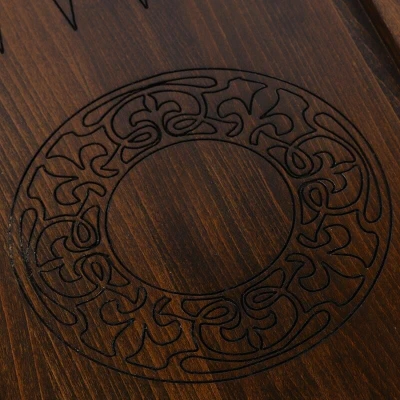 Нарды резные "Гладкие" 50, Ustyan