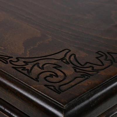 Нарды резные "Гладкие" 50, Ustyan