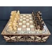 Шахматы ручной работы в ларце Баталия