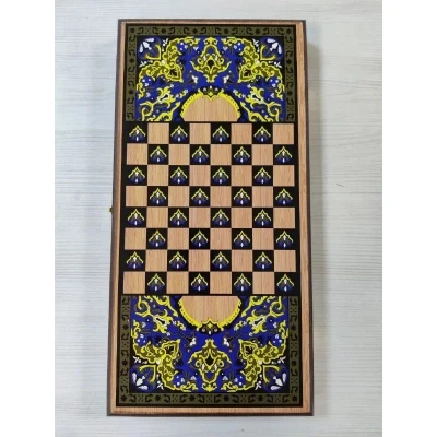 Нарды деревянные Девичья Башня 40 на 40 см