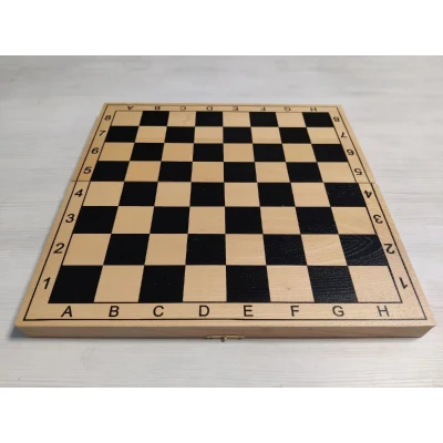 Шахматная доска турнирная без фигур из бука 41.5 на 41.5 см