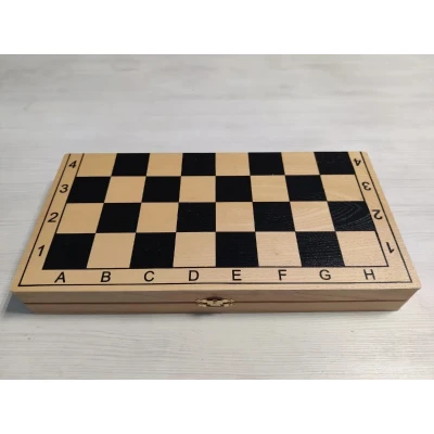 Шахматная доска турнирная без фигур из бука 41.5 на 41.5 см