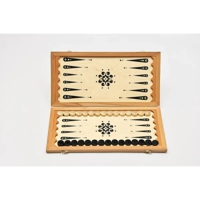 Нарды шашки деревянные Тигр средние