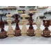 Шахматные фигуры подарочные резные ручной работы Вязь большие