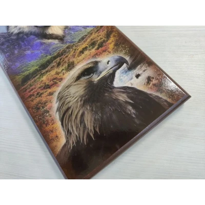  Нарды деревянные подарочные Волк и Орел средние 50 см