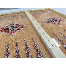 Нарды деревянные Девичья башня большие 60 на 60 см