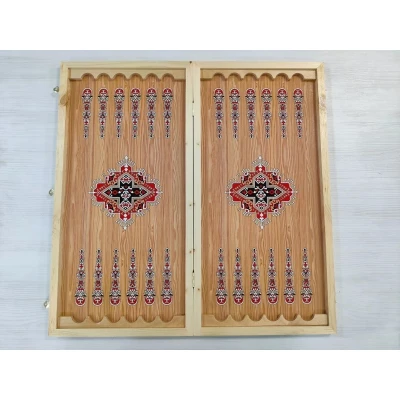 Нарды деревянные Девичья башня большие 60 на 60 см