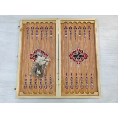 Нарды деревянные Девичья башня большие 60 на 60 см