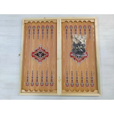 Нарды деревянные Тадж-махал большие 60 на 60 см