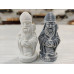 Шахматные фигуры подарочные Средневековье из литьевого мрамора без фигур