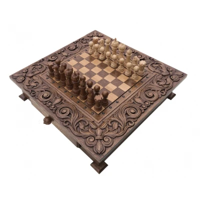 Шахматы резные в ларце "Имперские", Armenakyan