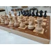 Шахматы классические с премиальными фигурами из бука 40 см
