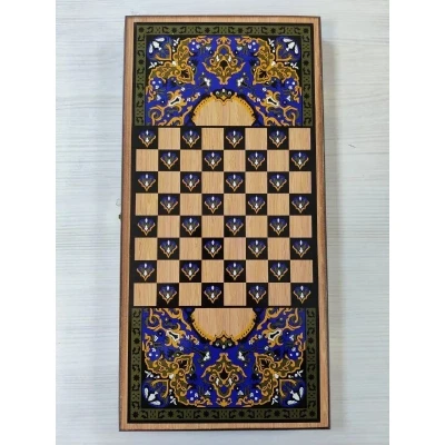 Нарды шашки с рисунком Волка малые 40 на 40 см