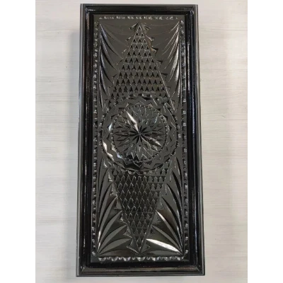 Нарды резные ручной работы Тигр черные большие