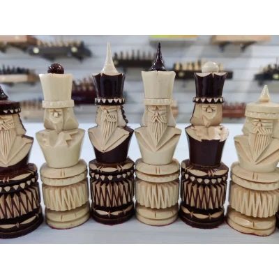 Шахматные фигуры подарочные резные ручной работы Моряки