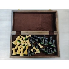 Шахматы турнирные из дерева дуб с утяжеленными фигурами из сашита Гамбит большие
