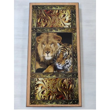 Нарды деревянные подарочные Ястреб средние 50 на 50 см