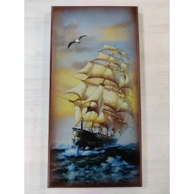 Нарды подарочные Парусник большие 60 на 60 см