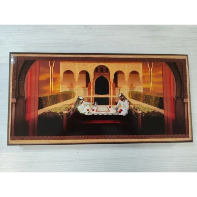 Нарды деревянные Арабские малые 40 на 40 см