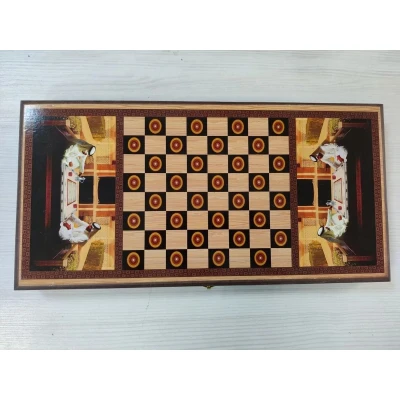 Нарды деревянные Арабские малые 40 на 40 см