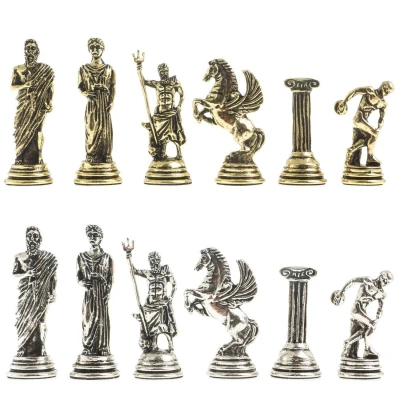 Шахматы каменные Олимпийские игры 28 на 28 мрамор