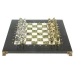Шахматы подарочные Атлас 28 см мрамор змеевик