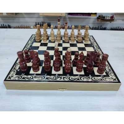 Шахматы подарочные Дубовые средние