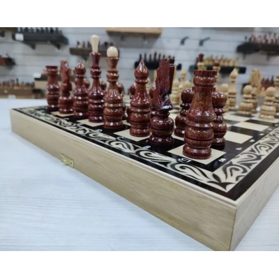 Шахматы подарочные Дубовые средние