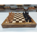Шахматы в ларце деревянные Авангард утяжеленные