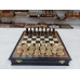 Шахматы подарочные мореный дуб фигуры из граба