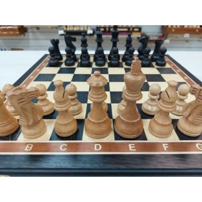 Шахматы подарочные моренный дуб индийский стаунтон